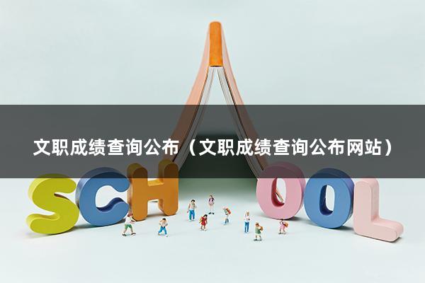 文职成绩查询公布（文职成绩查询公布网站）