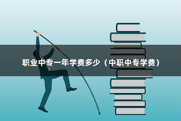 职业中专一年学费多少（中职中专学费）