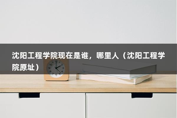 沈阳工程学院现在是谁，哪里人（沈阳工程学院原址）