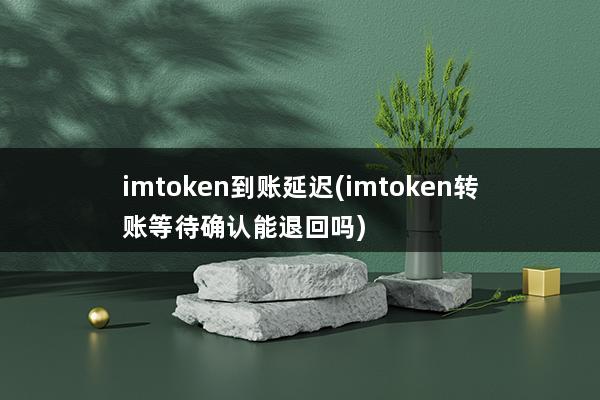 imtoken到账延迟(imtoken转账等待确认能退回吗)(图1)